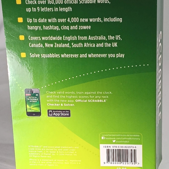 Scrabble Dictionary by Collins - Picture 5 of 6